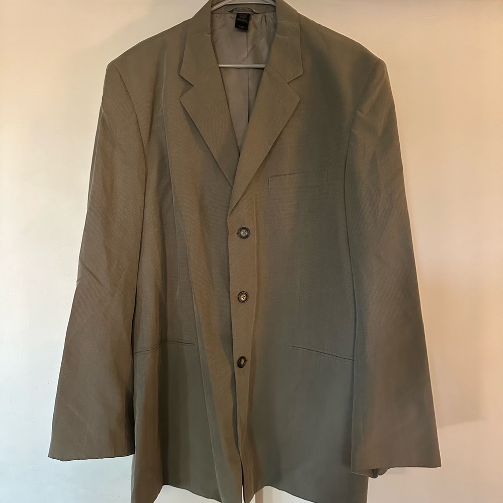Men’s Claiborne Olive Suit Jacket
